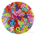 Colored big braille mixed package alphabet beads